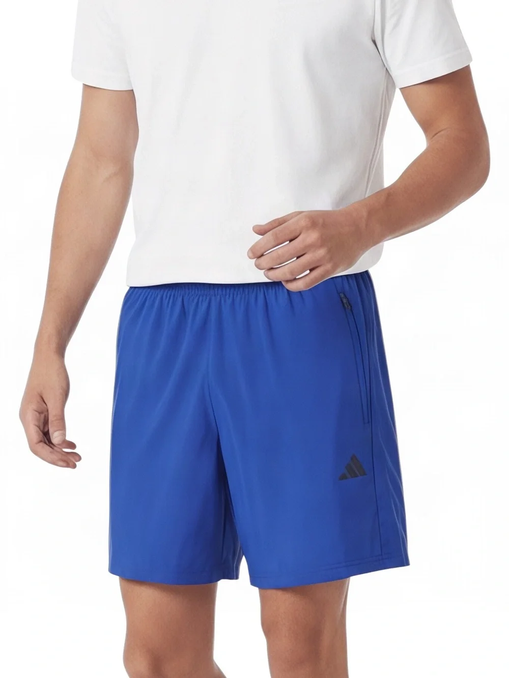🆕Adidas Men’s Blue Essentials Active Athletic Gym Training Shorts